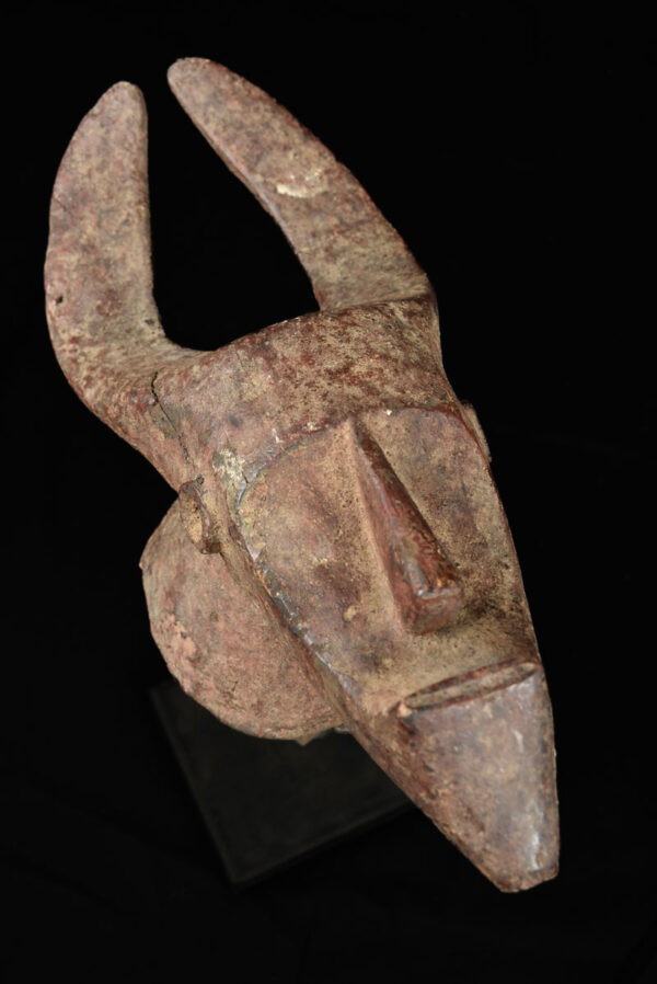 Buffalo Mask - Wood - Mama - Nigeria