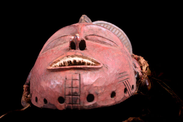 Mask - Wood, Raphia - Chokwe - Congo DRC