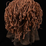 Mwana Pwo Mask - Wood, Rope - Chokwe - DR Congo