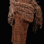 Mwana Pwo Mask - Wood, Rope - Chokwe - DR Congo