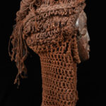 Mwana Pwo Mask - Wood, Rope - Chokwe - DR Congo