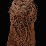 Mwana Pwo Mask - Wood, Rope - Chokwe - DR Congo