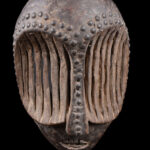 Yela Mask - Wood, Nails - Mbole - DR Congo