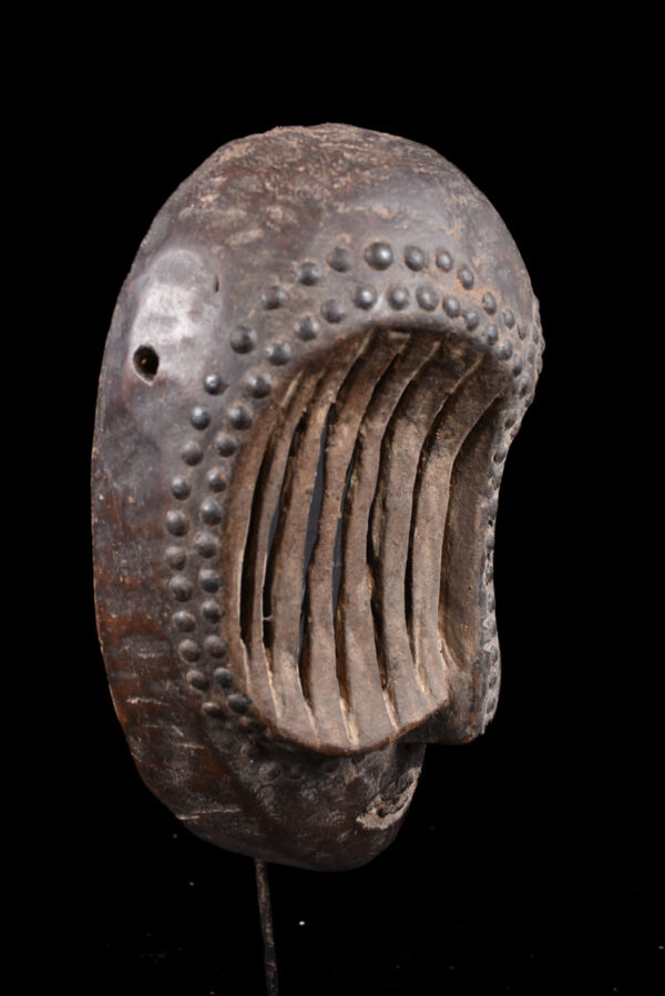 Yela Mask - Wood, Nails - Mbole - DR Congo