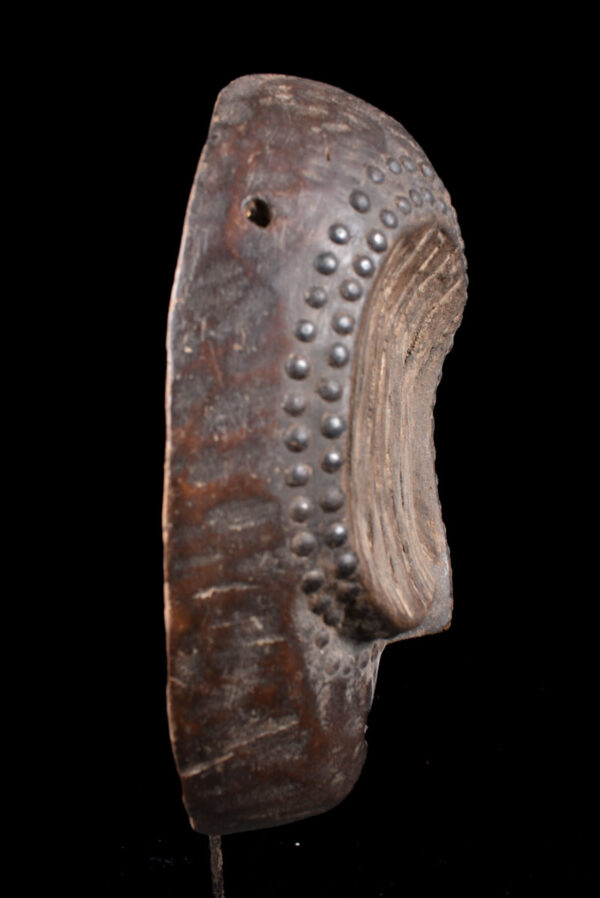 Yela Mask - Wood, Nails - Mbole - DR Congo