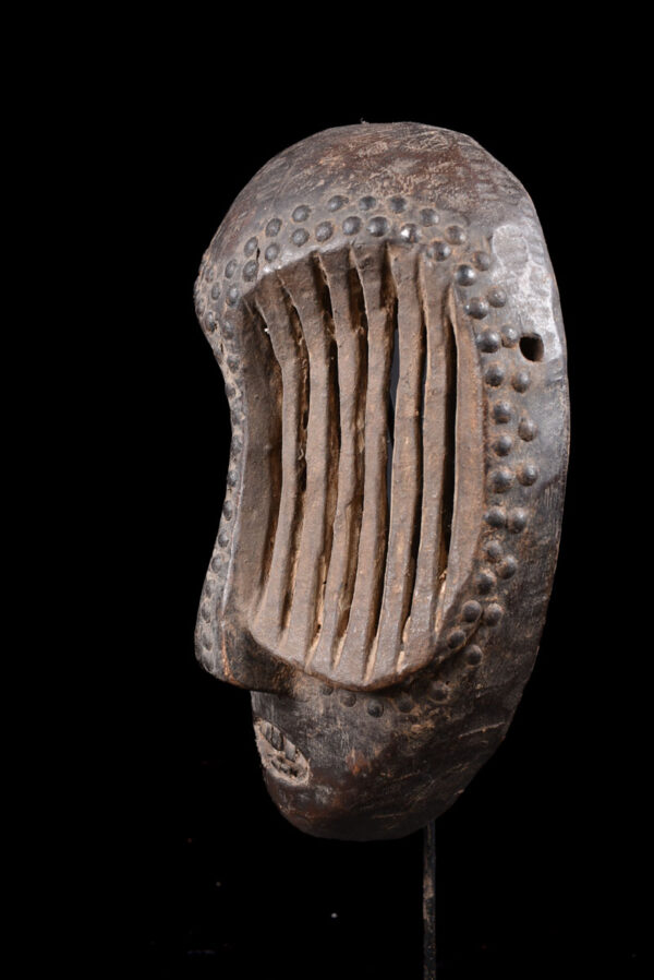 Yela Mask - Wood, Nails - Mbole - DR Congo