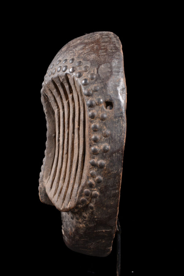 Yela Mask - Wood, Nails - Mbole - DR Congo