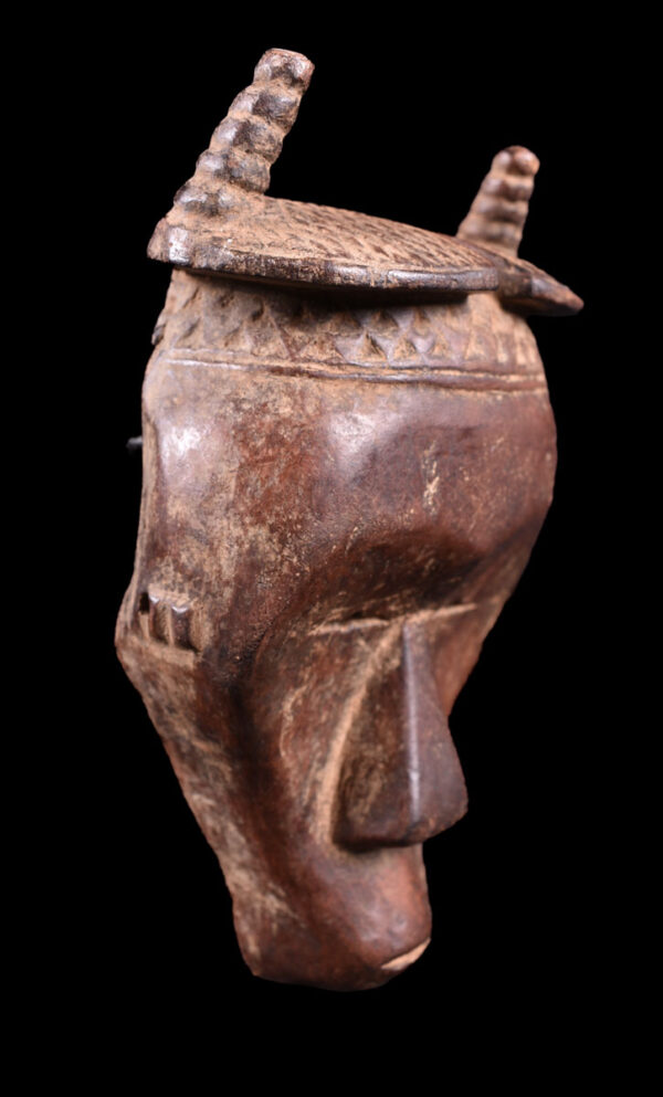 Miniature Mask - Wood - Toma - Guinea