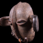 Panya Ngombe mask - Wood - Pende - Congo