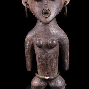 Ancestor figure - Wood - Ngbaka - Congo DRC