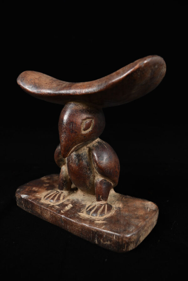 Neck rest - Wood - Yaka - Congo DRC