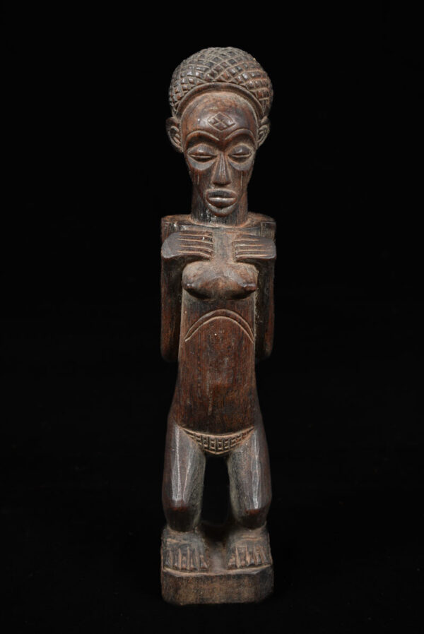 Ancestor figure - Wood - Chokwe - Congo