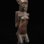 Ancestor figure - Wood - Chokwe - Congo