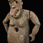 Monkey Fetish - Wood - Bulu - Cameroon