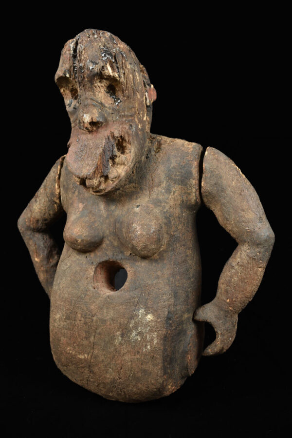 Monkey Fetish - Wood - Bulu - Cameroon