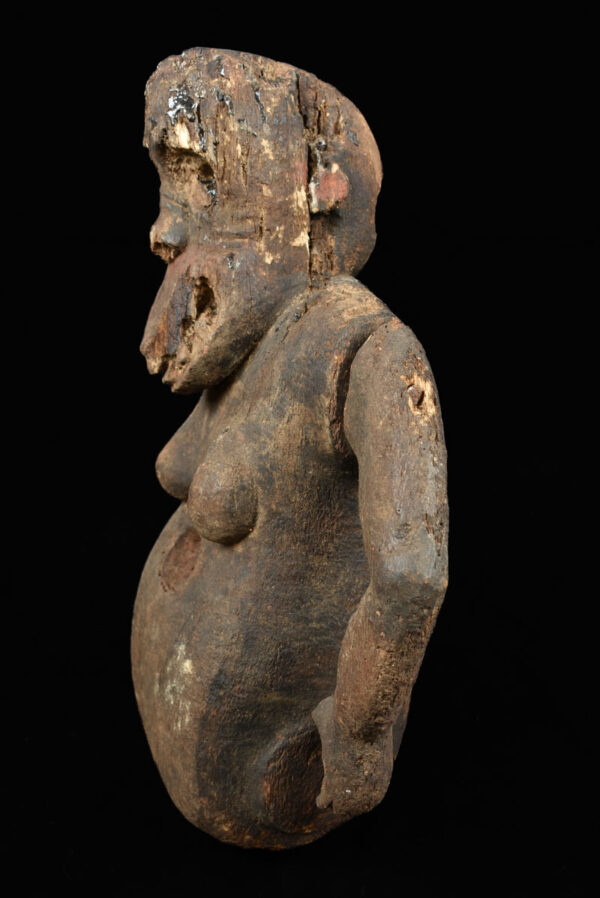 Monkey Fetish - Wood - Bulu - Cameroon