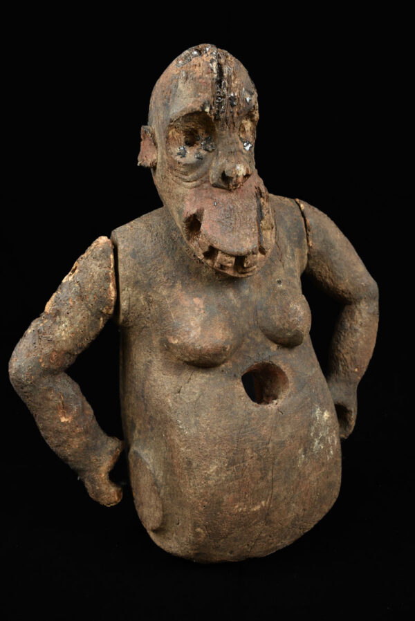 Monkey Fetish - Wood - Bulu - Cameroon
