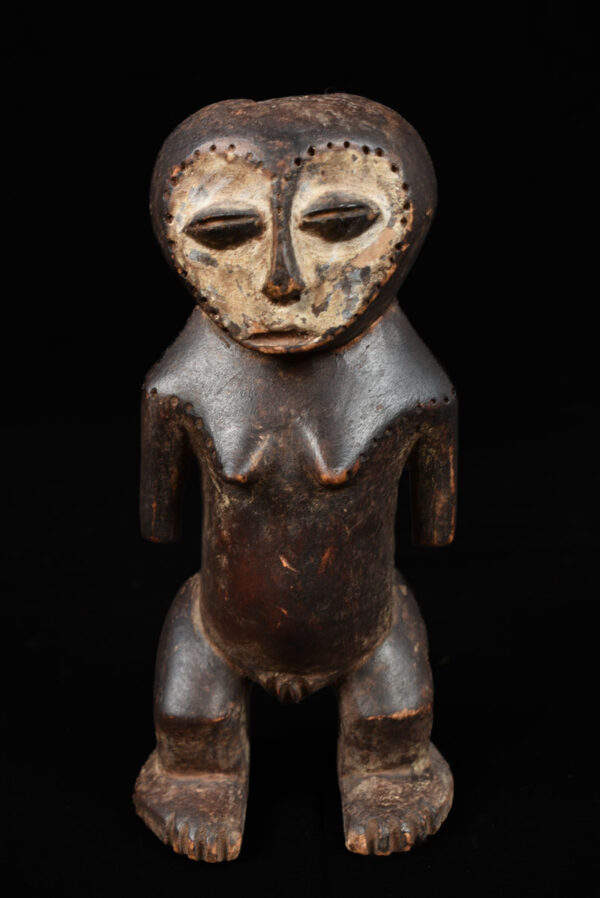 Initiation Statue - Wood - Lega - Congo