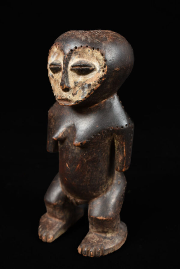 Initiation Statue - Wood - Lega - Congo