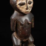 Initiation Statue - Wood - Lega - Congo