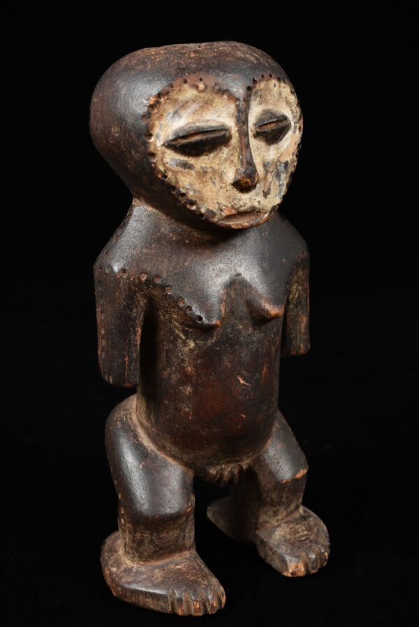 Initiation Statue - Wood - Lega - Congo