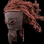 Ceremonial bird mask - Plant fibre - Chokwe - Congo