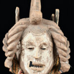Mask - Wood - Agbogho Mmwo - Igbo / Ibo - Nigeria