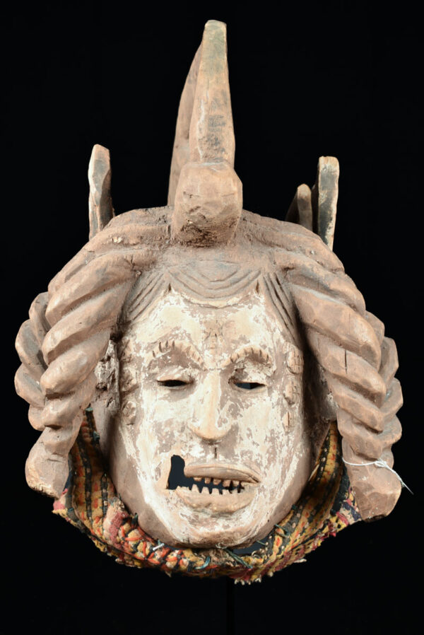 Mask - Wood - Agbogho Mmwo - Igbo / Ibo - Nigeria
