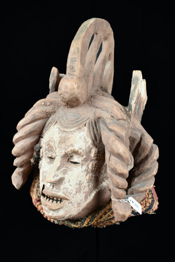 Mask - Wood - Agbogho Mmwo - Igbo / Ibo - Nigeria