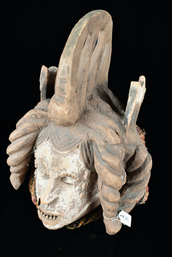Mask - Wood - Agbogho Mmwo - Igbo / Ibo - Nigeria