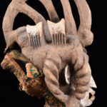Mask - Wood - Agbogho Mmwo - Igbo / Ibo - Nigeria