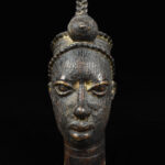 Head of a Queen - Bronze - IFE - Benin