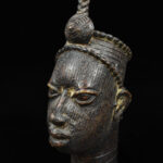 Head of a Queen - Bronze - IFE - Benin