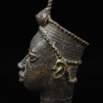 Head of a Queen - Bronze - IFE - Benin
