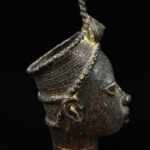 Head of a Queen - Bronze - IFE - Benin
