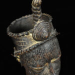 Head of a Queen - Bronze - IFE - Benin