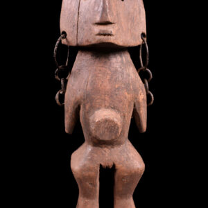 Yanda doll - Wood, Metal - Zande - Congo