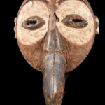 Bird Mask - Wood - Luba- Congo DRC
