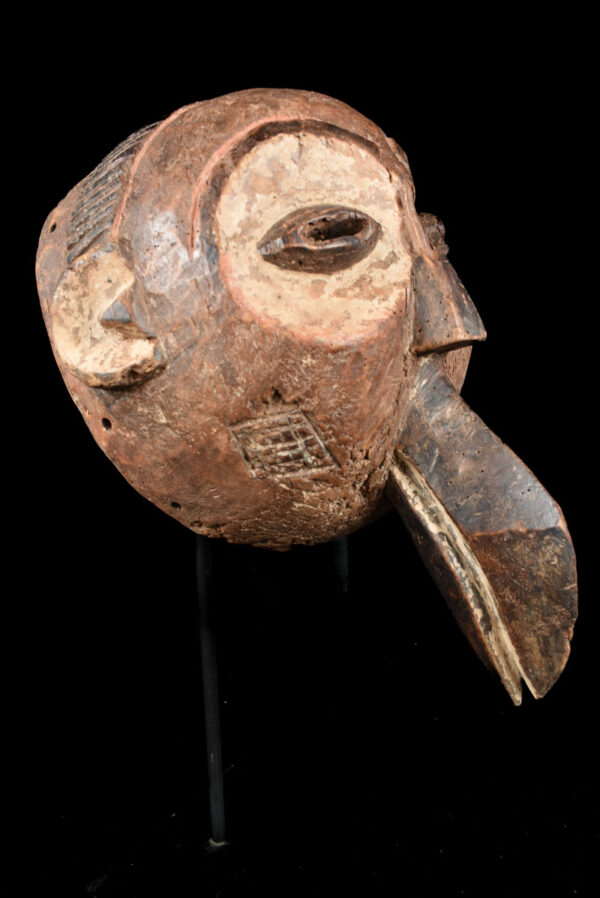 Bird Mask - Wood - Luba- Congo DRC