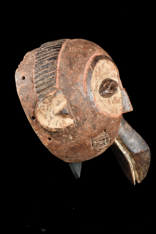 Bird Mask - Wood - Luba- Congo DRC