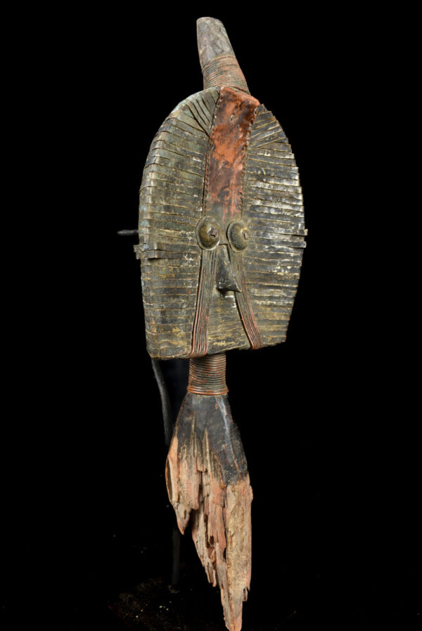 Reliquary - Copper, Wood - Mahongwe - Bakota - Gabon