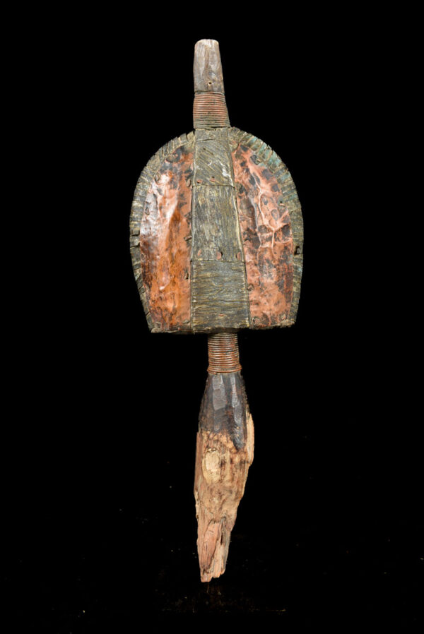 Reliquary - Copper, Wood - Mahongwe - Bakota - Gabon