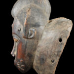 Dance mask - Wood - Baule - Ivory Coast