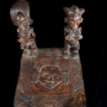 Royal Seat - Wood- Chokwe - DR Congo