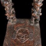 Royal Seat - Wood- Chokwe - DR Congo