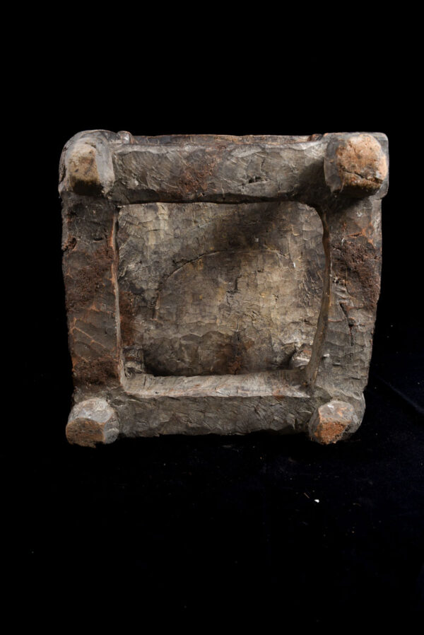Royal Seat - Wood- Chokwe - DR Congo