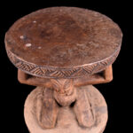 Stool - Wood - Luba - DR Congo