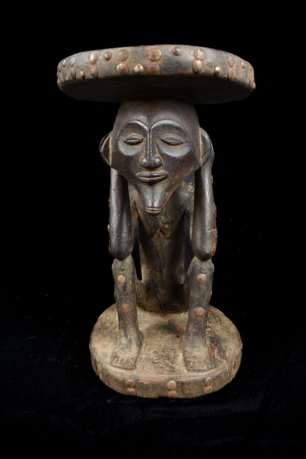 Stool - Wood, Nails - Chokwe - DR Congo