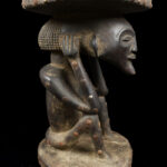Stool - Wood, Nails - Chokwe - DR Congo
