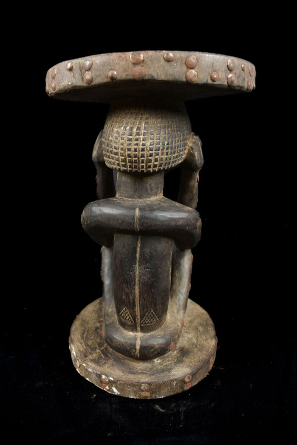 Stool - Wood, Nails - Chokwe - DR Congo